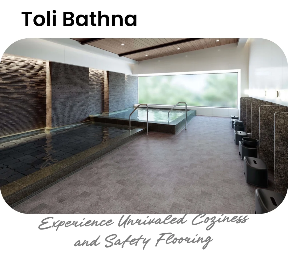 anti-slip bathroom floor tile 